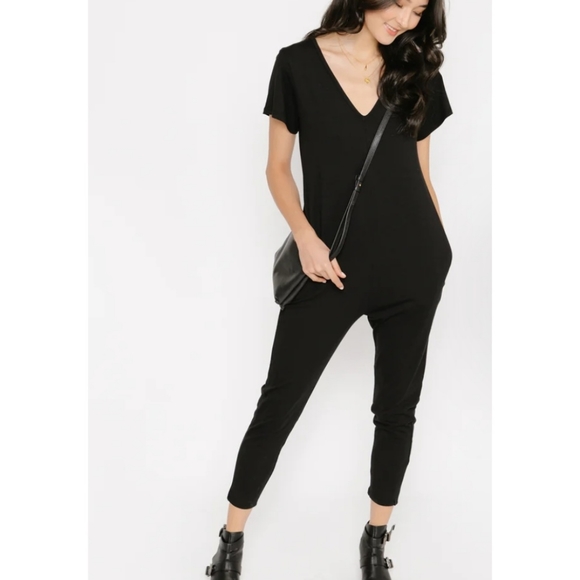 Smash + Tess Pants - Smash + Tess Sunday romper midnight black medium